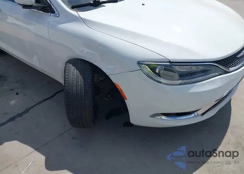 2016 Chrysler 200 C из США, поврежденный, VIN 1C3CCCCG3GN185256